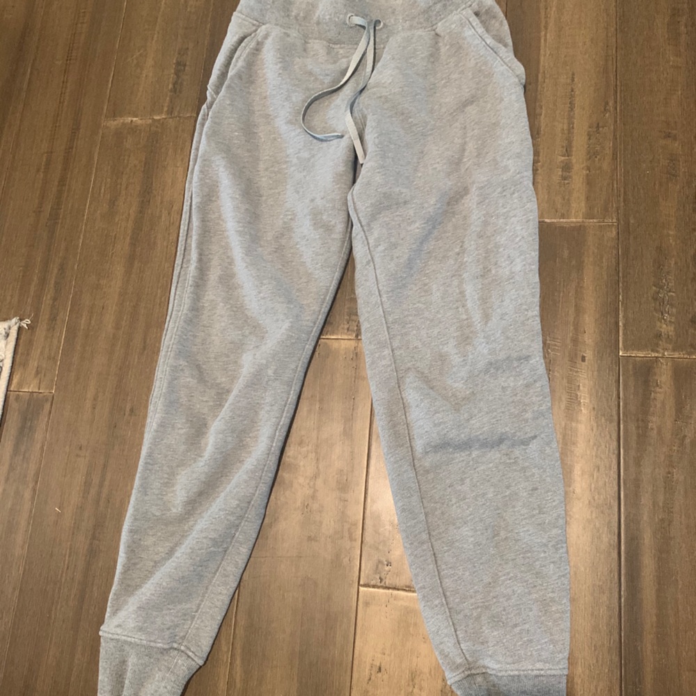 Gray Lululemon Routine Jogger